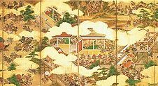 An scene from the Genpei War