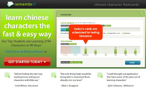 most common 2000 chinese characters flashcards