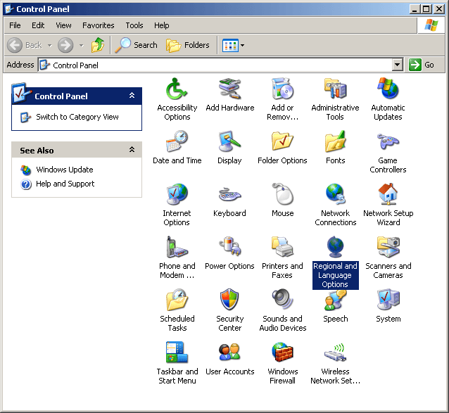 Enable chinese (prc) input on windows xp.